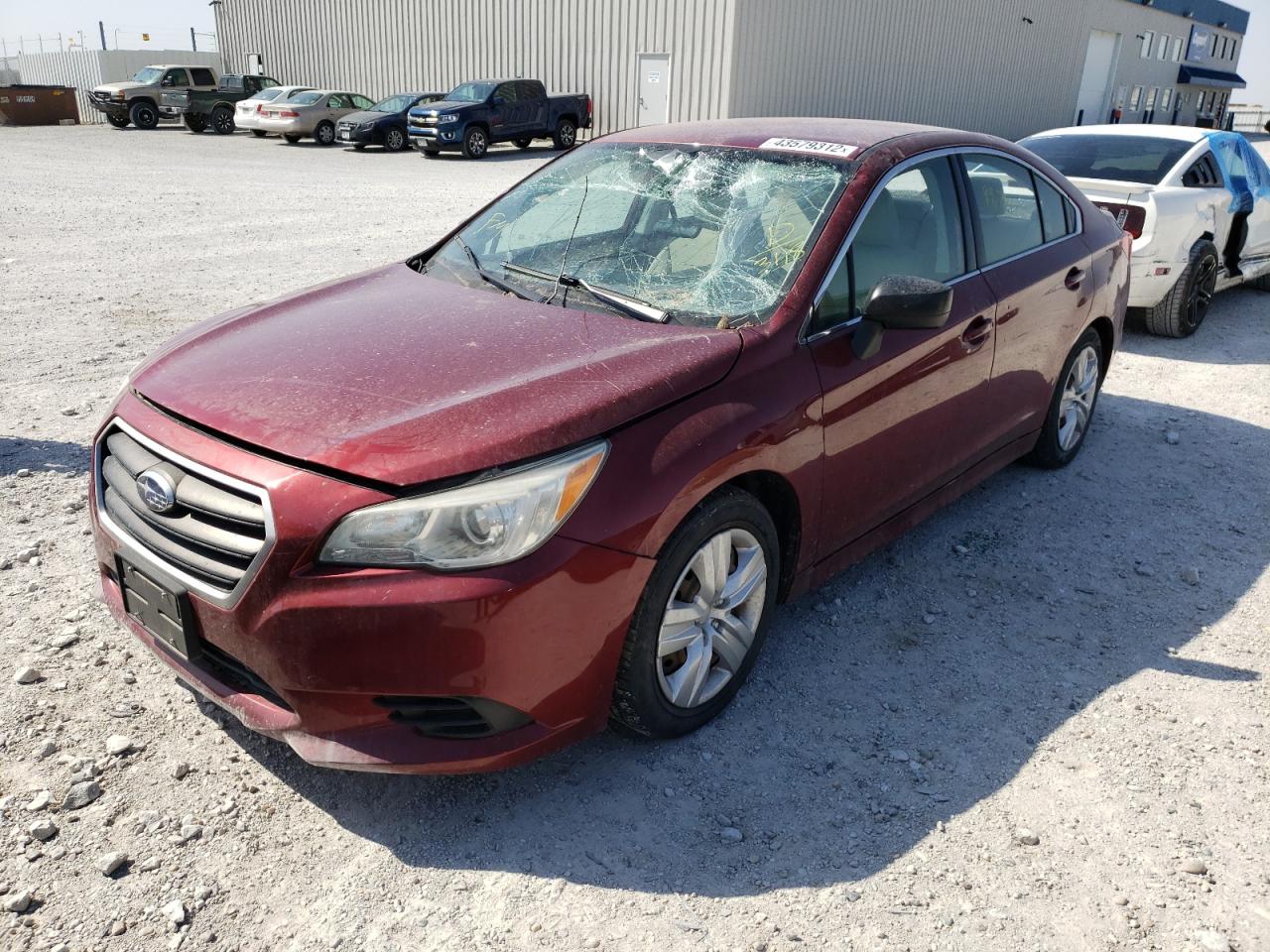 Photo 2 from auction – 2015 SUBARU LEGACY 2.5 with VIN 4S3BNAA69F3073118