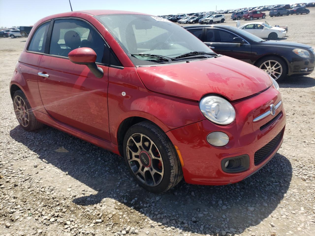FIAT 500 SPORT 2013 with VIN 3C3CFFBR0DT531383 - Photo from auction