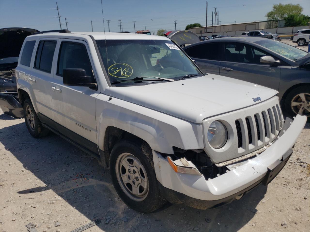 Photo 1 from auction – 2017 JEEP PATRIOT SP with VIN 1C4NJPBA2HD149838