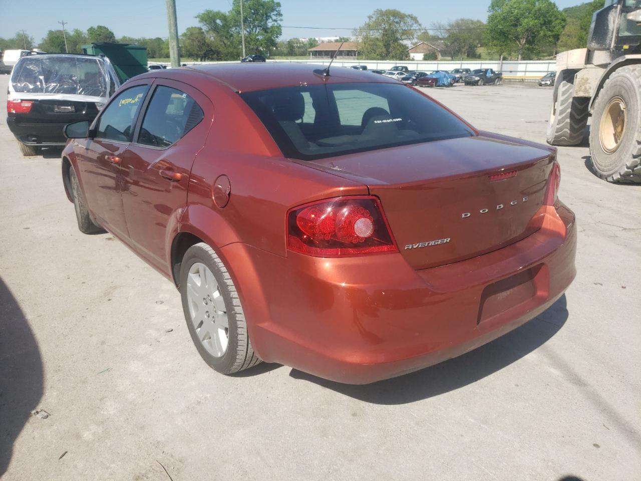 Photo 14 from auction – 2012 DODGE AVENGER SE with VIN 1C3CDZAB4CN198891