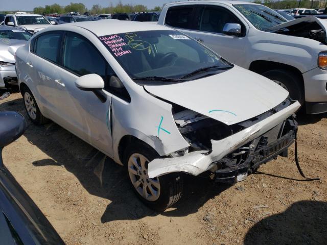 KIA RIO LX 2012 with VIN KNADM4A37C6052245 - Photo from auction
