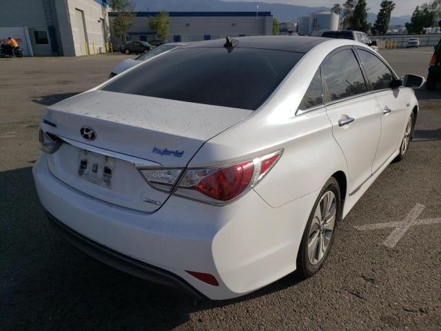 Photo 4 from auction – 2014 HYUNDAI SONATA HYB with VIN KMHEC4A45EA116152
