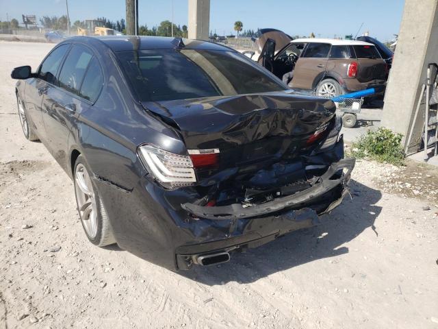 Photo 5 from auction – 2014 BMW 750 I with VIN WBAYA8C50ED825233