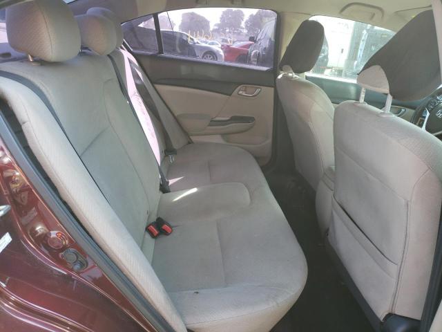 Photo 6 from auction – 2013 HONDA CIVIC LX with VIN 19XFB2F59DE274197