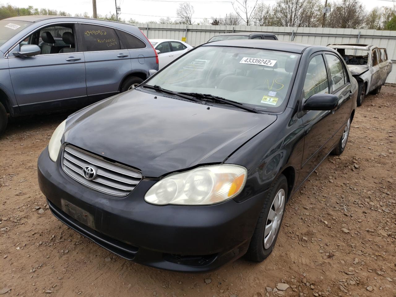 Photo 2 from auction – 2003 TOYOTA COROLLA CE with VIN JTDBR32E430032785