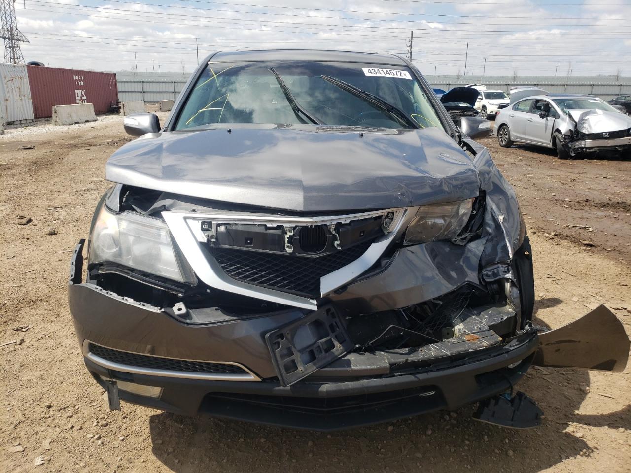 Photo 9 from auction – 2011 ACURA MDX TECHNO with VIN 2HNYD2H42BH516444