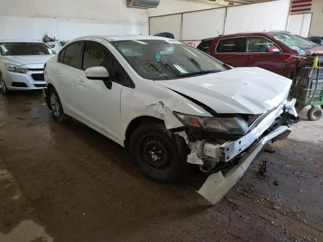 HONDA CIVIC LX 2014 with VIN 19XFB2F59EE045584 - Photo from auction