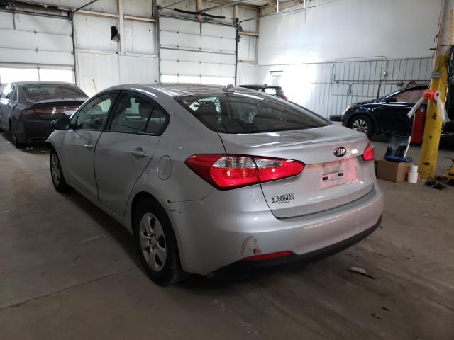 Photo 3 from auction – 2016 KIA FORTE LX with VIN KNAFK4A67G5567475