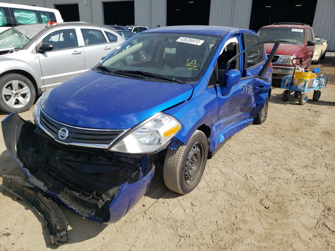 Photo 2 from auction – 2012 NISSAN VERSA S with VIN 3N1BC1CP6CK252902