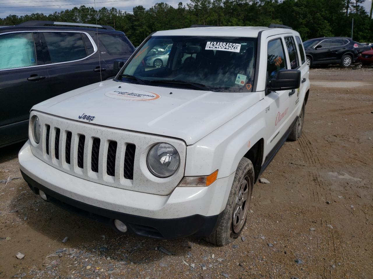 Photo 2 from auction – 2017 JEEP PATRIOT SP with VIN 1C4NJPBB5HD208728