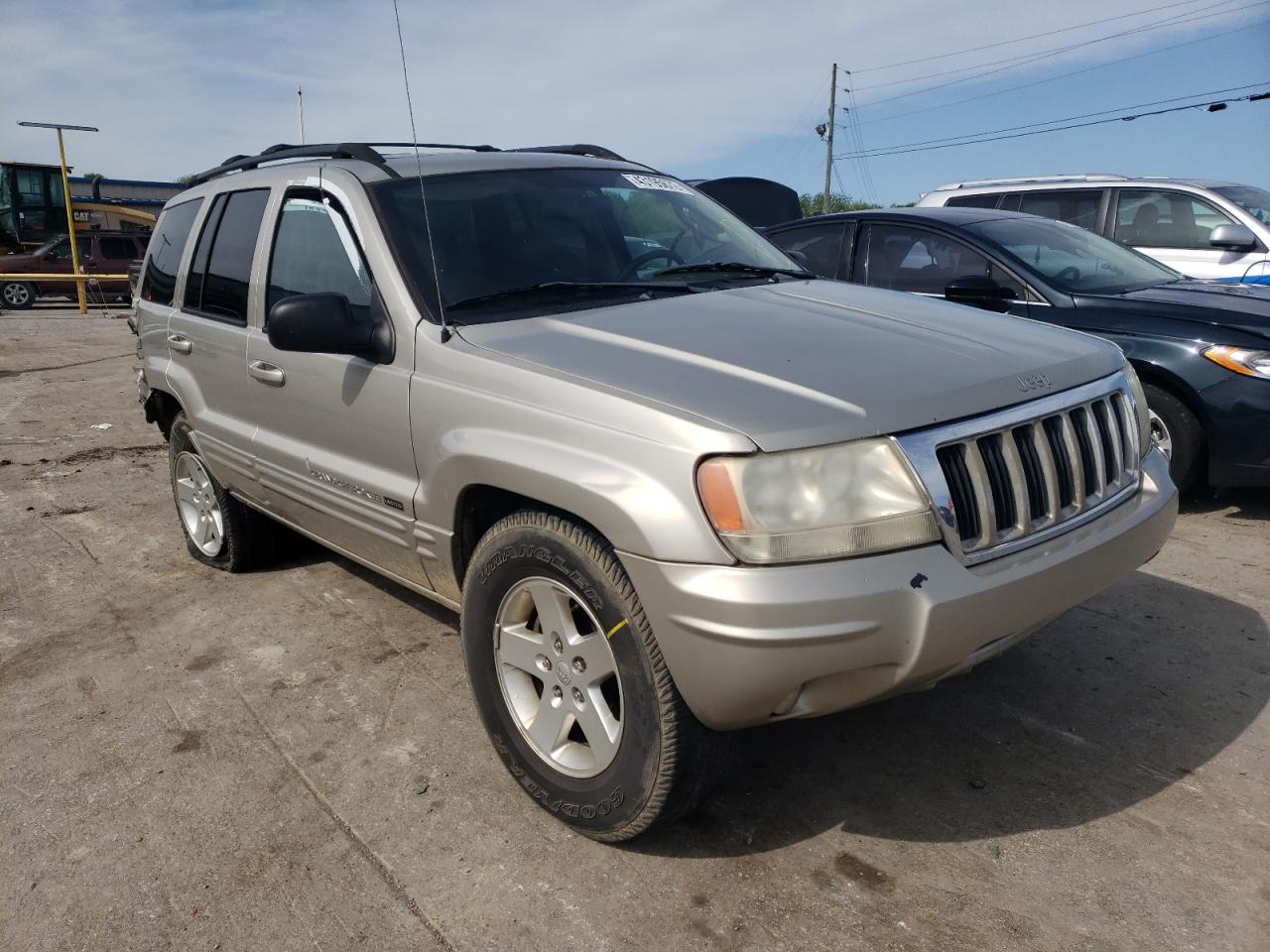 JEEP GRAND CHER 2004 with VIN 1J4GX58S44C184483 - Photo from auction