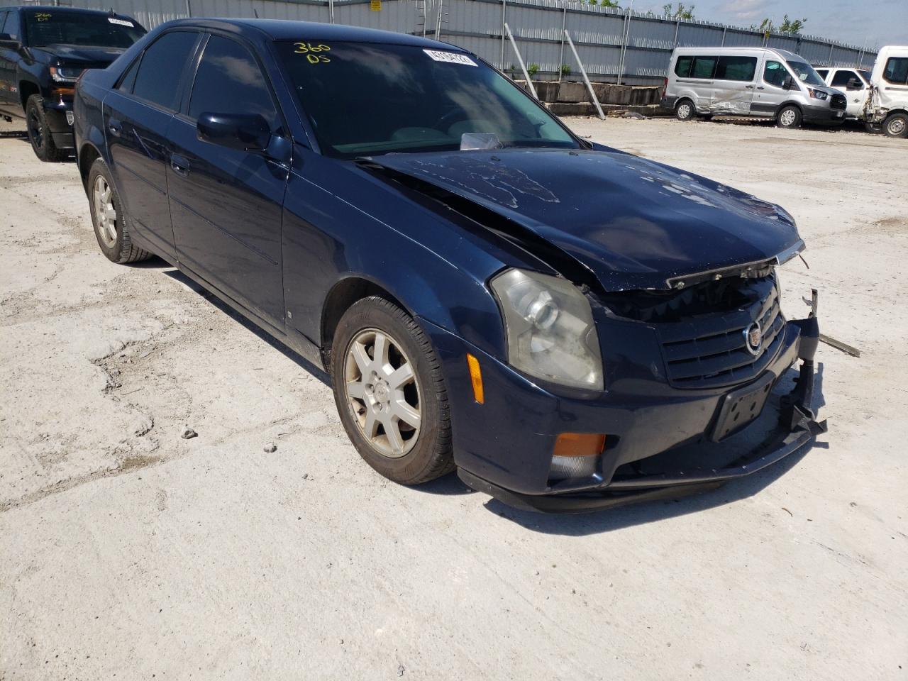 CADILLAC CTS 2007 with VIN 1G6DM57T870104817 - Photo from auction