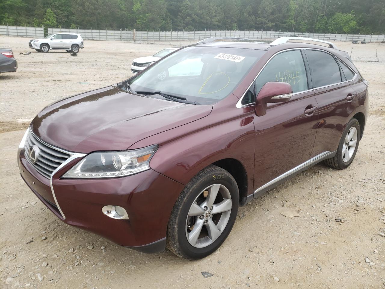 Photo 2 from auction – 2015 LEXUS RX 350 with VIN 2T2ZK1BAXFC206935