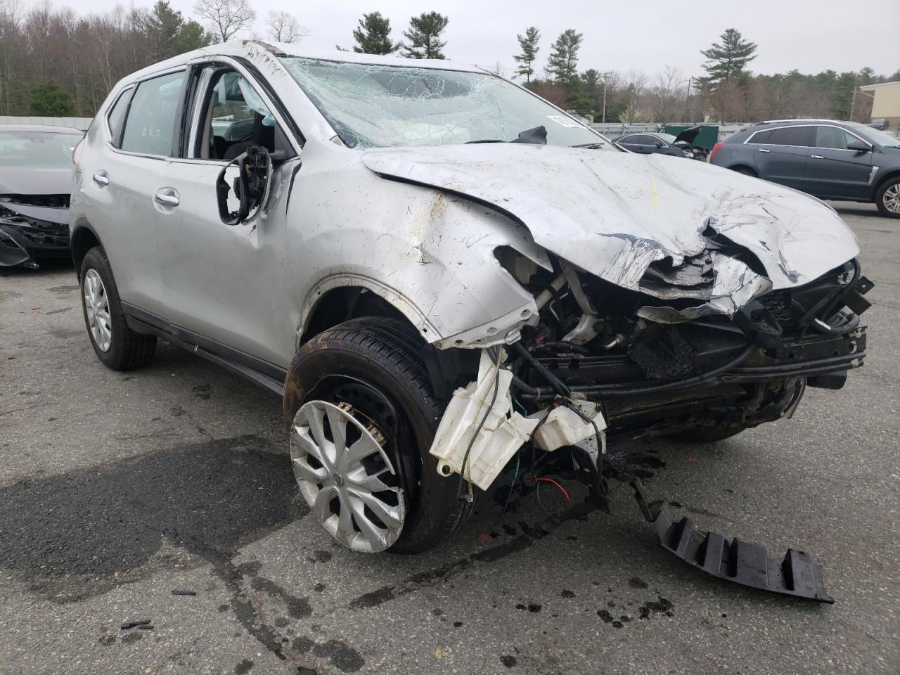 NISSAN ROGUE S 2014 with VIN 5N1AT2MV8EC764192 - Photo from auction