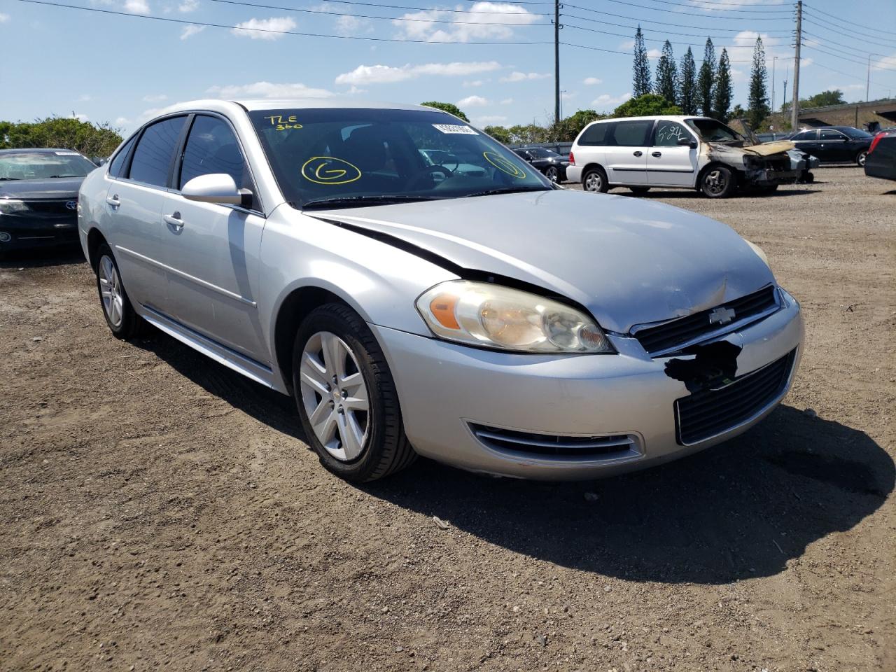 CHEVROLET IMPALA LS 2011 with VIN 2G1WF5EK7B1311652 - Photo from auction