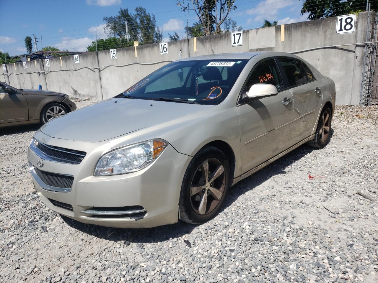 Photo 2 from auction – 2012 CHEVROLET MALIBU 1LT with VIN 1G1ZC5E03CF169329