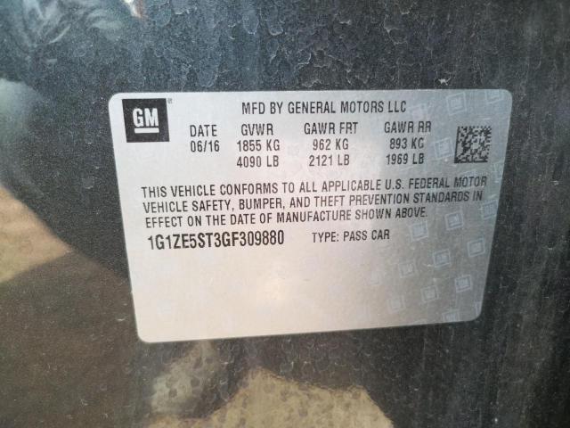 Photo 10 from auction – 2016 CHEVROLET MALIBU LT with VIN 1G1ZE5ST3GF309880