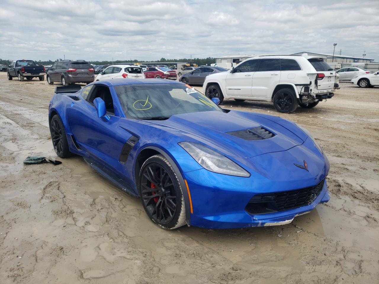 CHEVROLET CORVETTE Z 2019 with VIN 1G1YS2D60K5600734 - Photo from auction