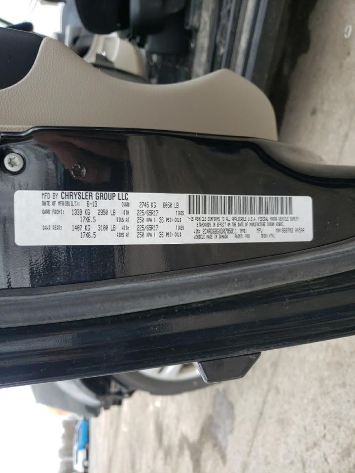Photo 10 from auction – 2013 DODGE GRAND CARA with VIN 2C4RDGBGXDR795911