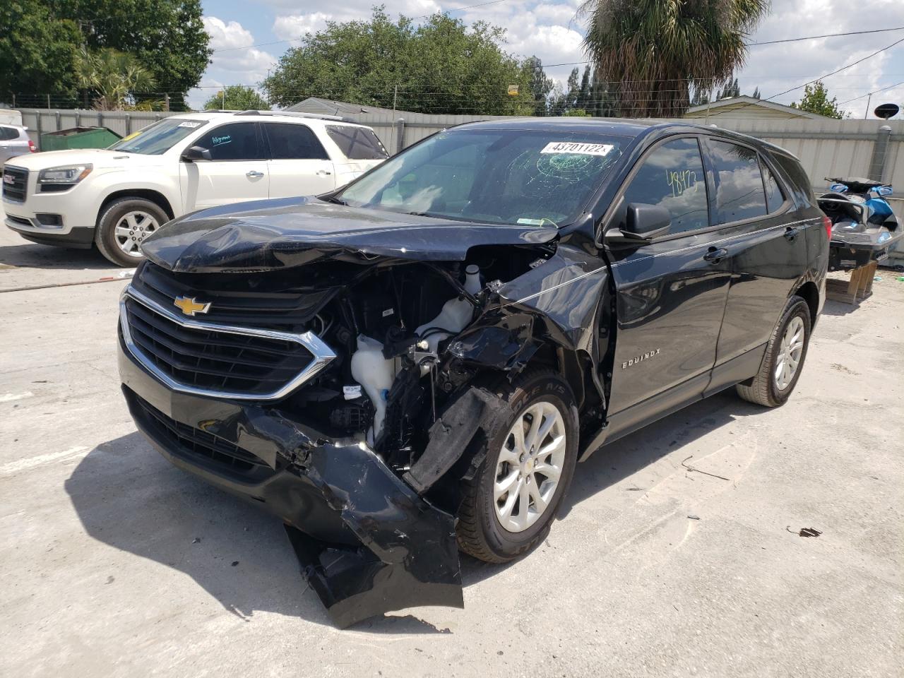 Photo 2 from auction – 2019 CHEVROLET EQUINOX LS with VIN 2GNAXHEV0K6249628