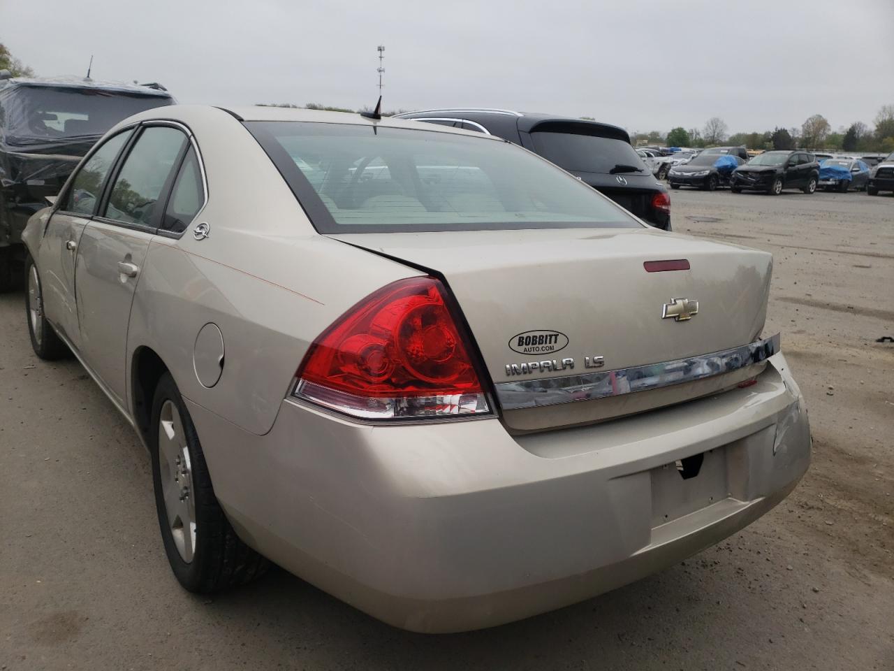Photo 3 from auction – 2008 CHEVROLET IMPALA LS with VIN 2G1WB58N981332190