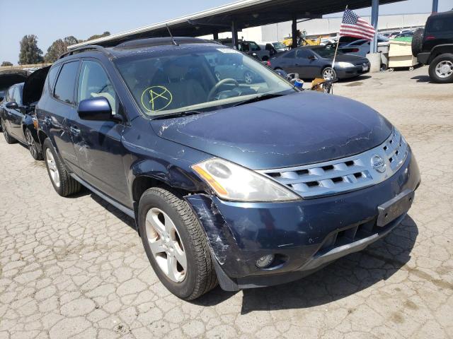 NISSAN MURANO SL 2003 with VIN JN8AZ08T33W122284 - Photo from auction
