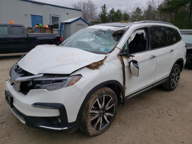 Photo 2 from auction – 2021 HONDA PILOT ELIT with VIN 5FNYF6H06MB074118