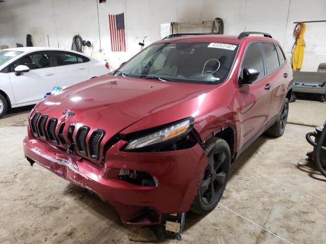 Photo 2 from auction – 2017 JEEP CHEROKEE S with VIN 1C4PJLAB3HW577305
