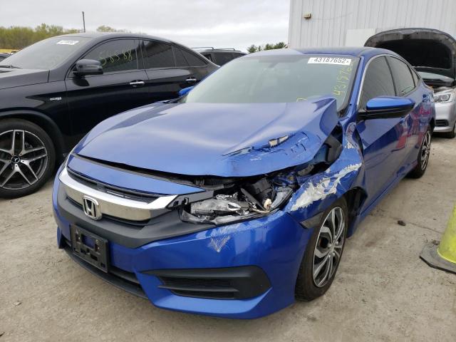 Photo 2 from auction – 2018 HONDA CIVIC LX with VIN 2HGFC2F5XJH542270
