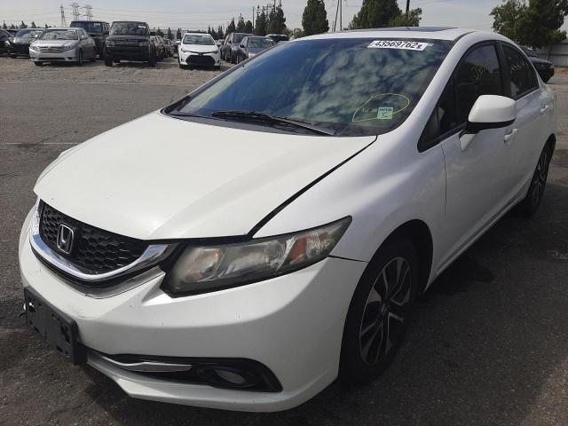 Photo 2 from auction – 2013 HONDA CIVIC EXL with VIN 19XFB2F91DE254013