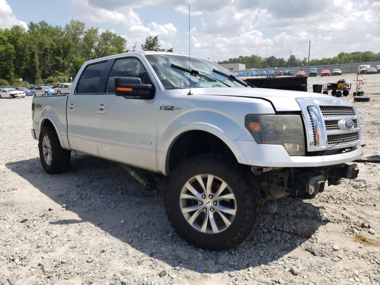 FORD F150 SUPER 2011 with VIN 1FTFW1ET3BFC36627 - Photo from auction