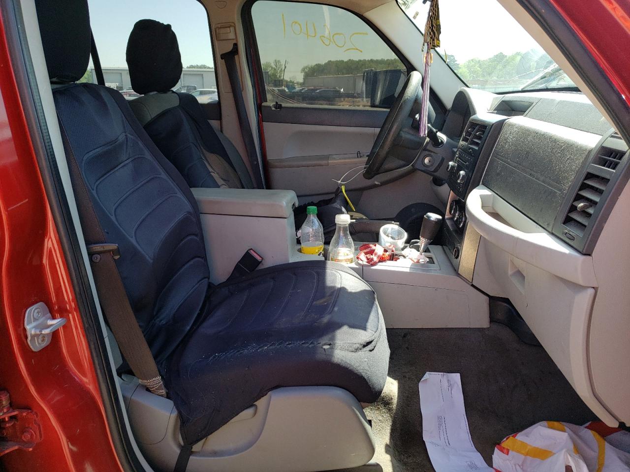 Photo 5 from auction – 2008 JEEP LIBERTY SP with VIN 1J8GN28K68W285600