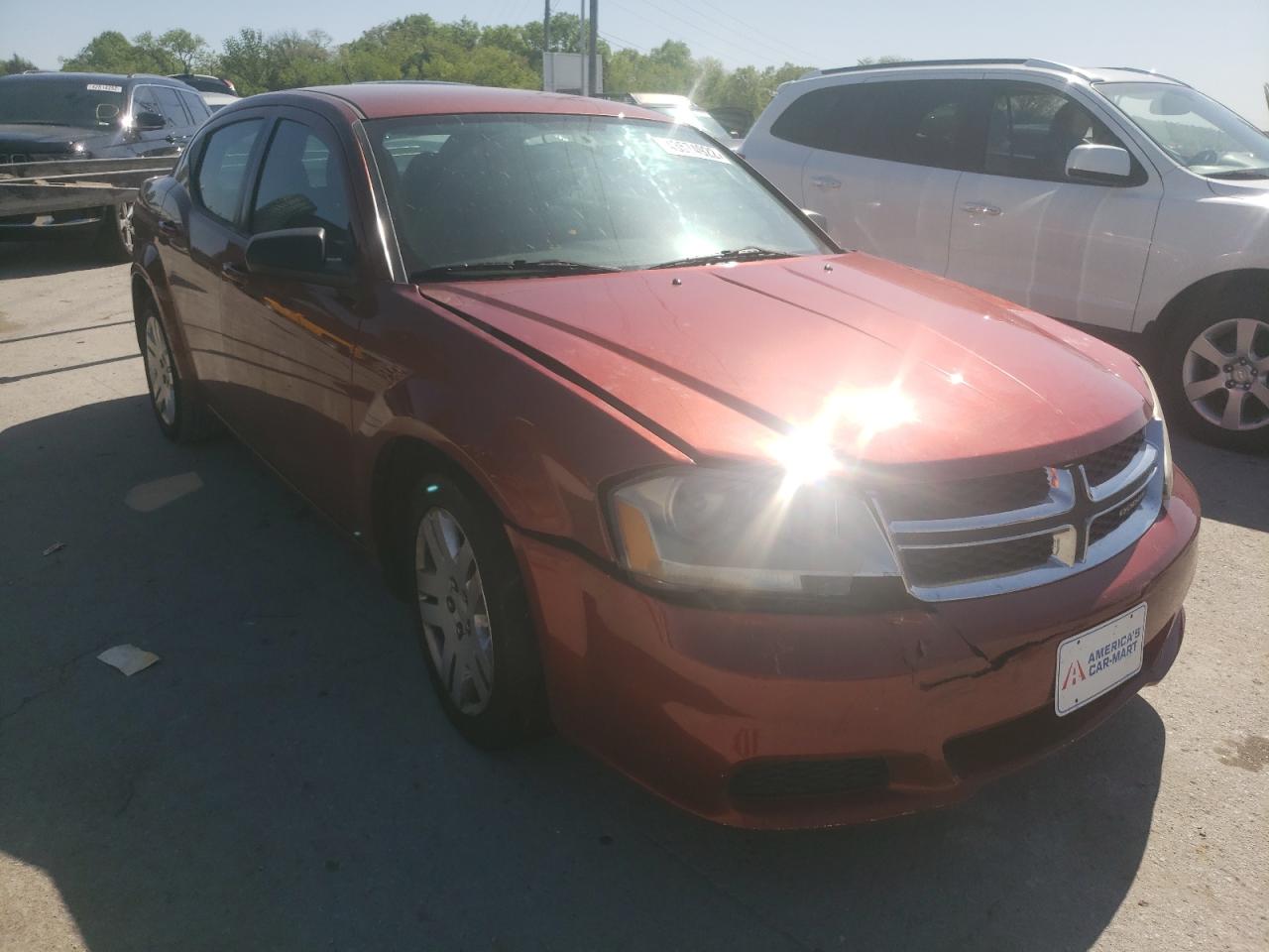 Photo 12 from auction – 2012 DODGE AVENGER SE with VIN 1C3CDZAB4CN198891