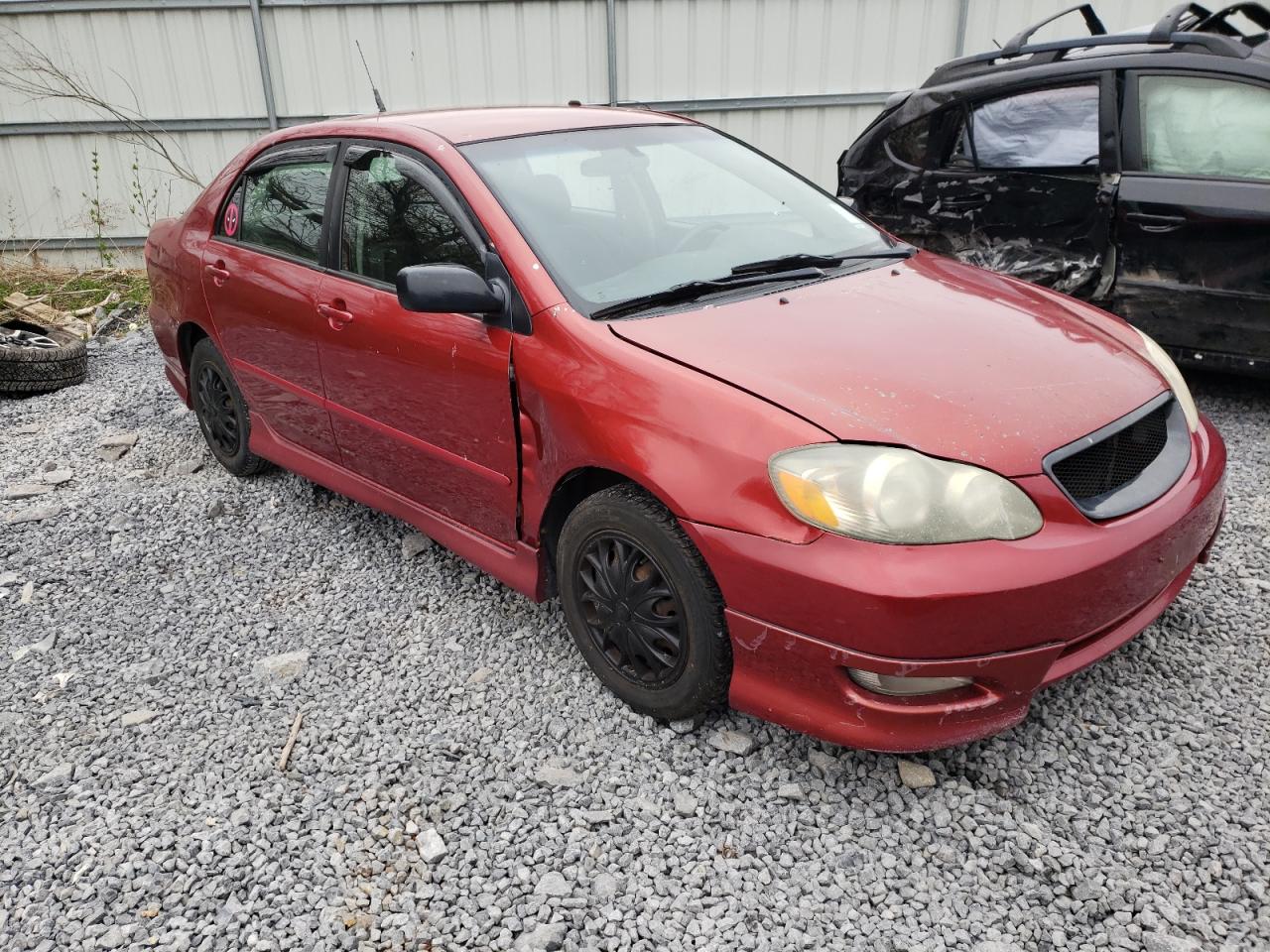 TOYOTA COROLLA CE 2007 with VIN 1NXBR32E87Z904606 - Photo from auction
