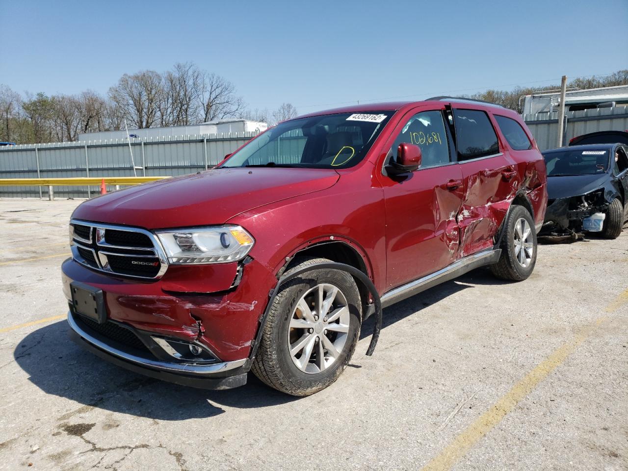 Photo 2 from auction – 2014 DODGE DURANGO LI with VIN 1C4RDJDG2EC449890