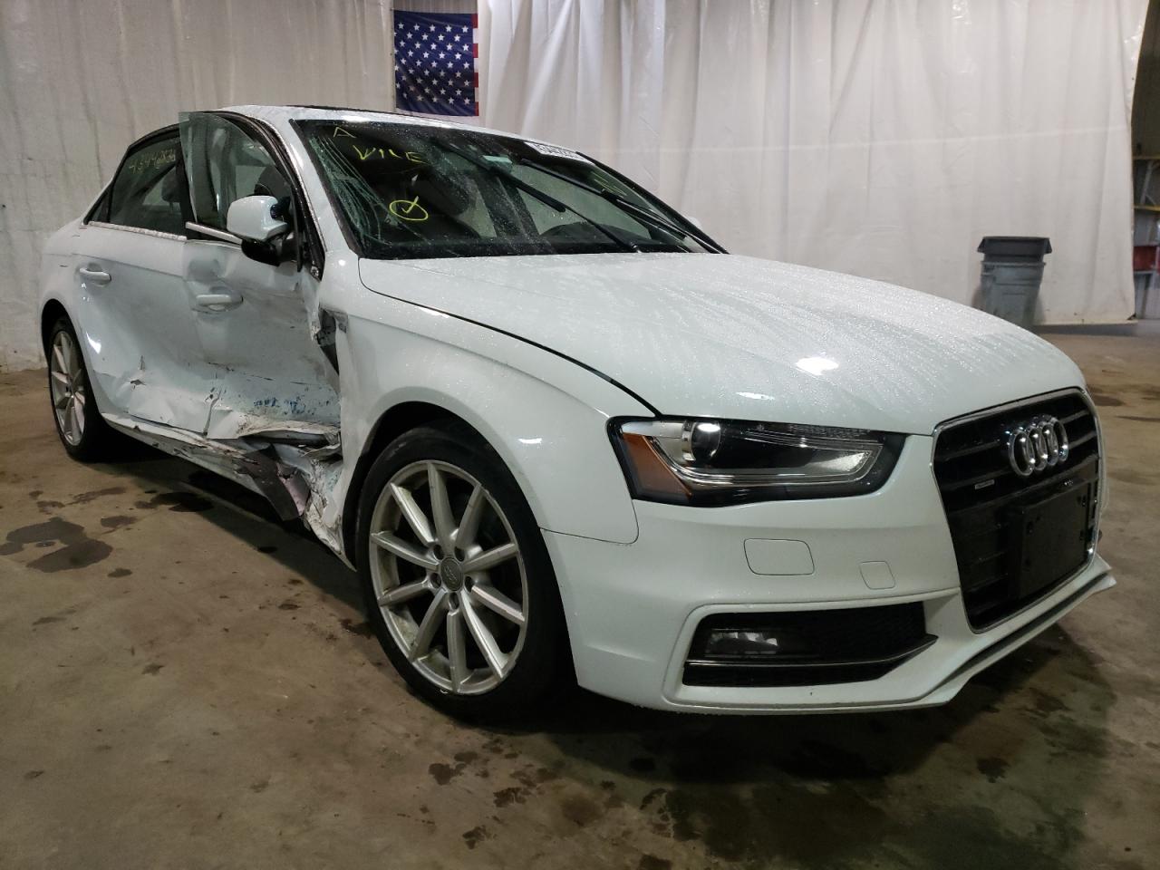 AUDI A4 PREMIUM 2014 with VIN WAUFFAFL4EN019660 - Photo from auction