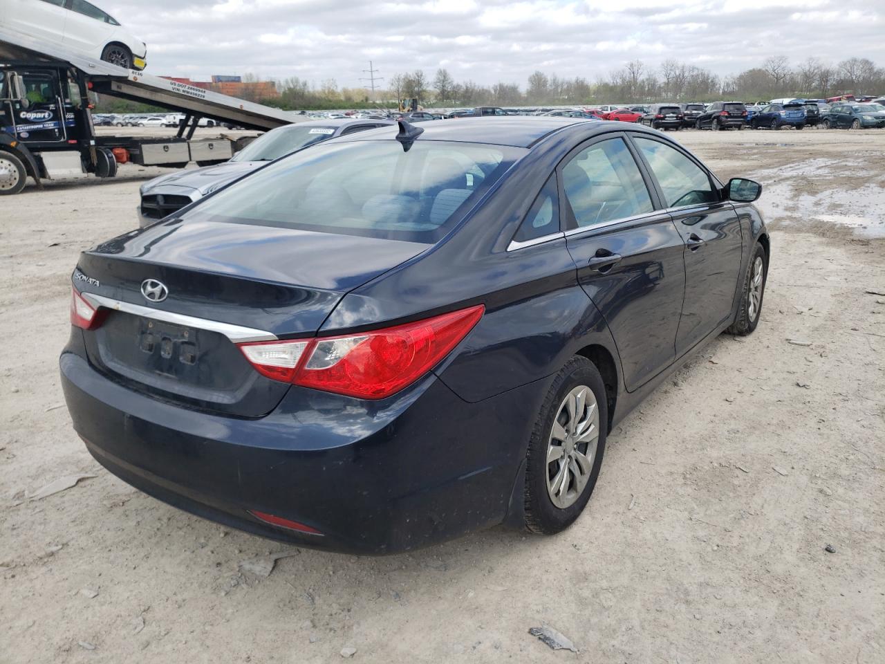 Photo 4 from auction – 2011 HYUNDAI SONATA GLS with VIN 5NPEB4AC9BH258488