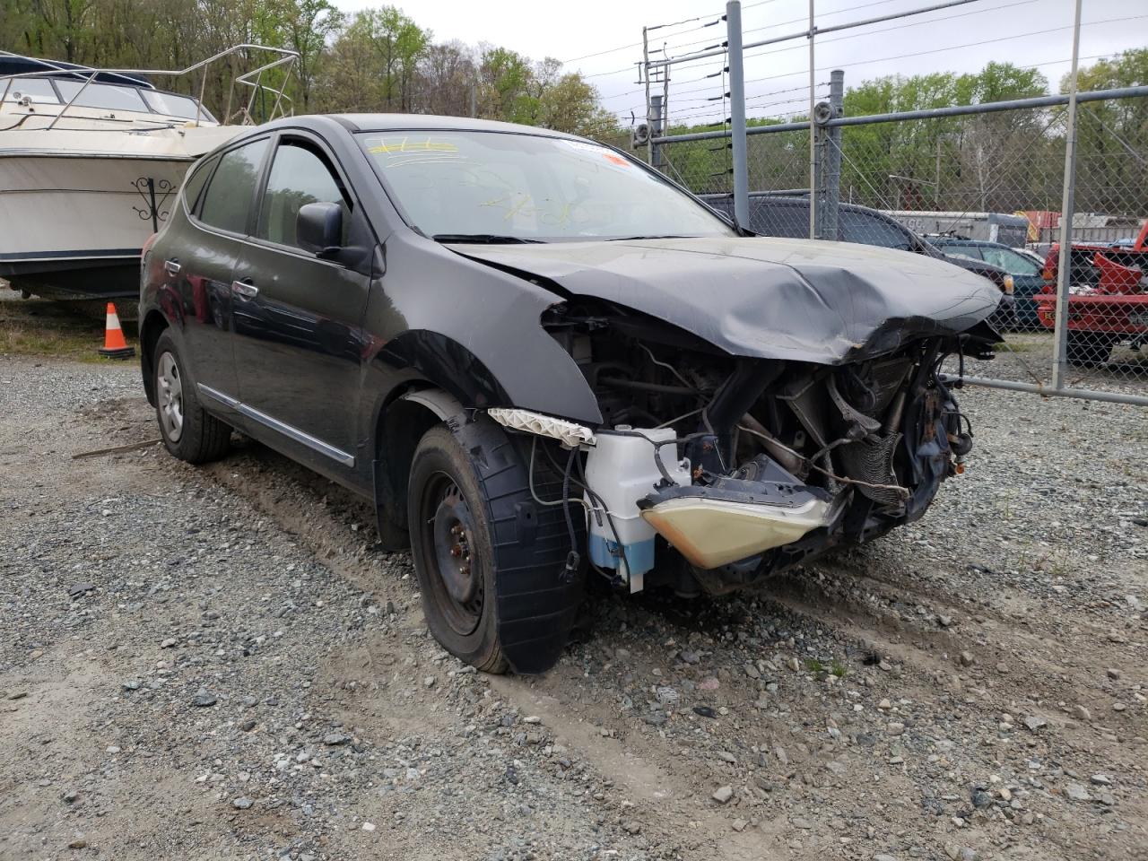 NISSAN ROGUE S 2011 with VIN JN8AS5MV1BW305299 - Photo from auction