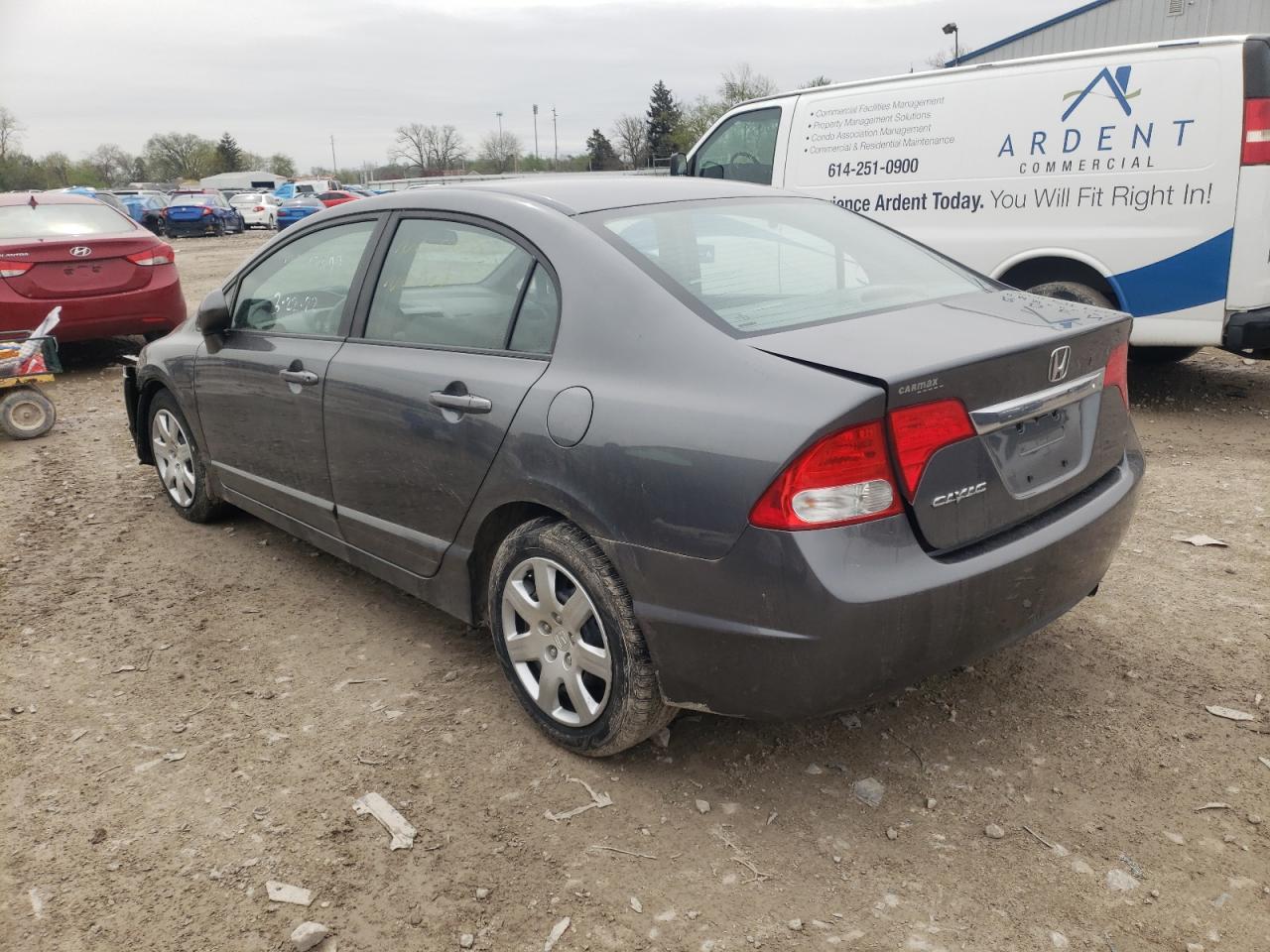 Photo 3 from auction – 2011 HONDA CIVIC LX with VIN 19XFA1F53BE000889