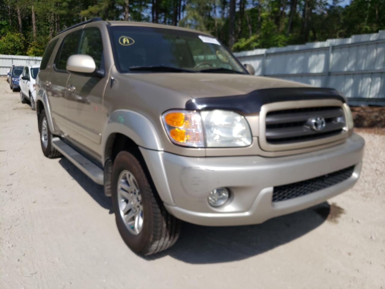 TOYOTA SEQUOIA SR 2003 with VIN 5TDBT44A73S184493 - Photo from auction