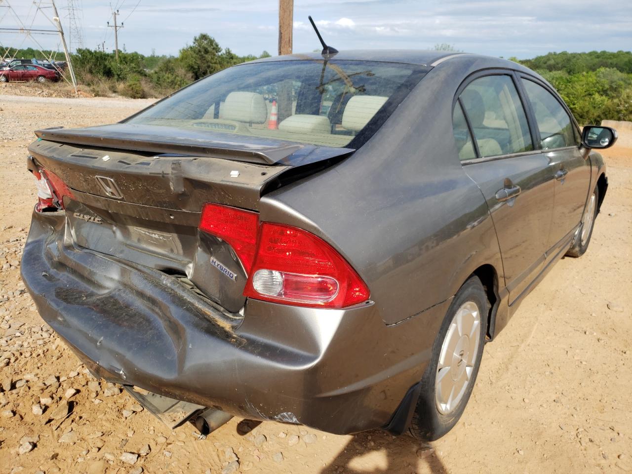 Photo 4 from auction – 2006 HONDA CIVIC HYBR with VIN JHMFA36216S007066