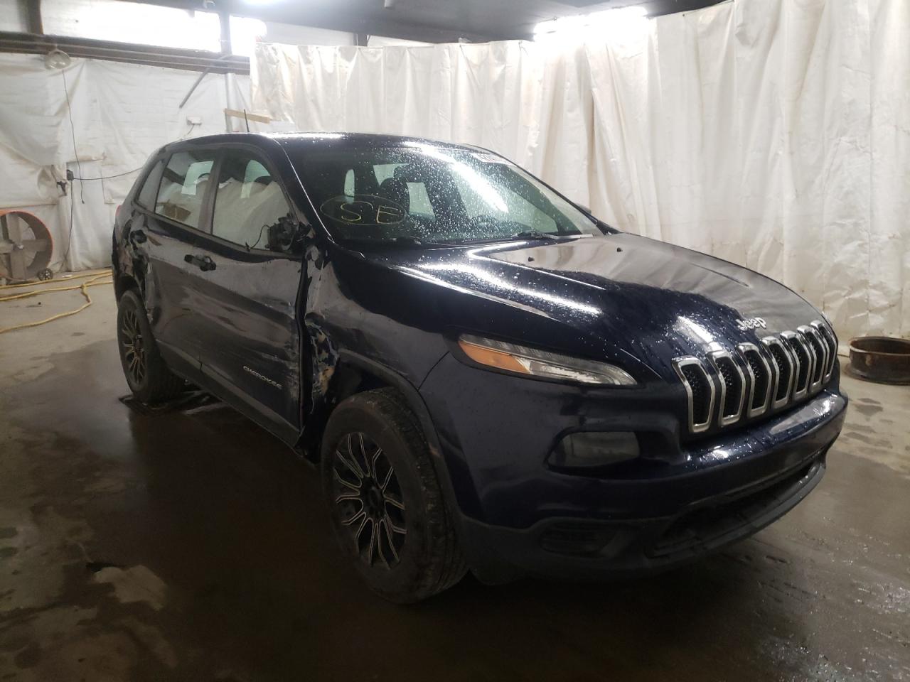 JEEP CHEROKEE S 2014 with VIN 1C4PJMAB3EW214732 - Photo from auction