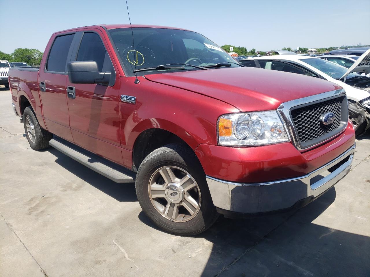 FORD F150 SUPER 2008 with VIN 1FTPW12V88KC85218 - Photo from auction
