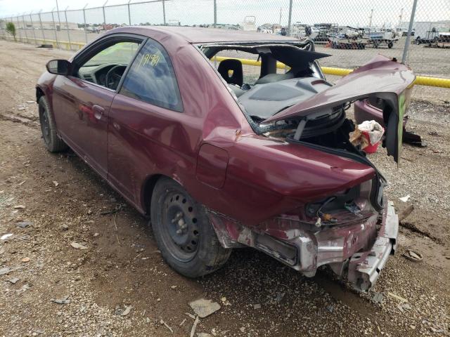 Photo 3 from auction – 2001 HONDA CIVIC SI with VIN 1HGEM22971L054155