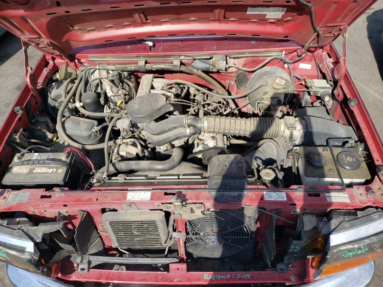 Photo 7 from auction – 1996 FORD F250 with VIN 1FTHX25H6TEB26590