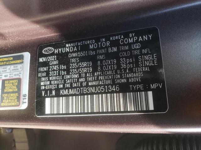 Photo 10 from auction – 2022 GENESIS GV70 BASE with VIN KMUMADTB3NU051346
