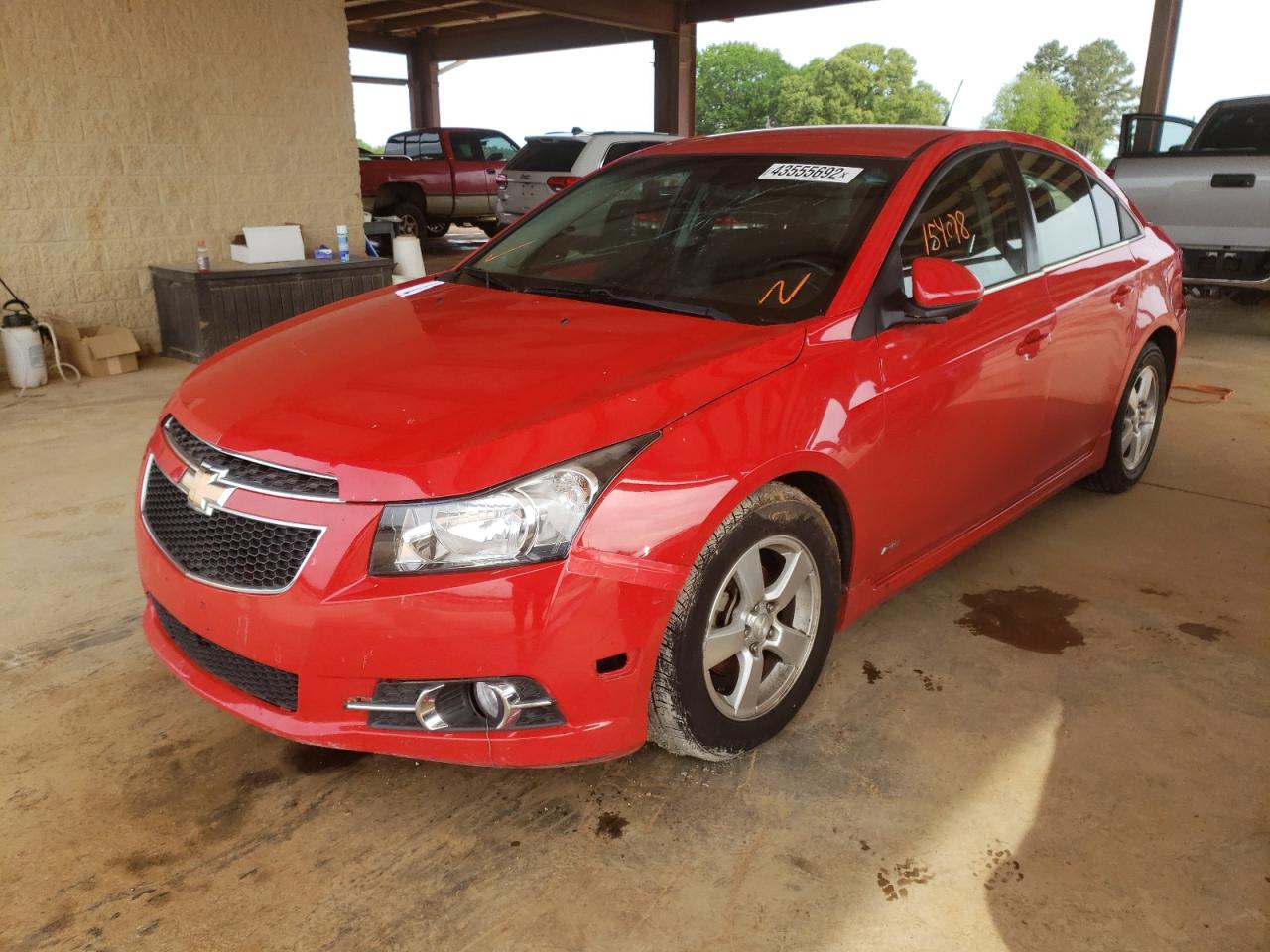 Photo 2 from auction – 2015 CHEVROLET CRUZE with VIN 1G1PC5SBXE7295911