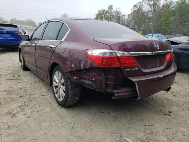 Photo 3 from auction – 2014 HONDA ACCORD EXL with VIN 1HGCR2F8XEA010419