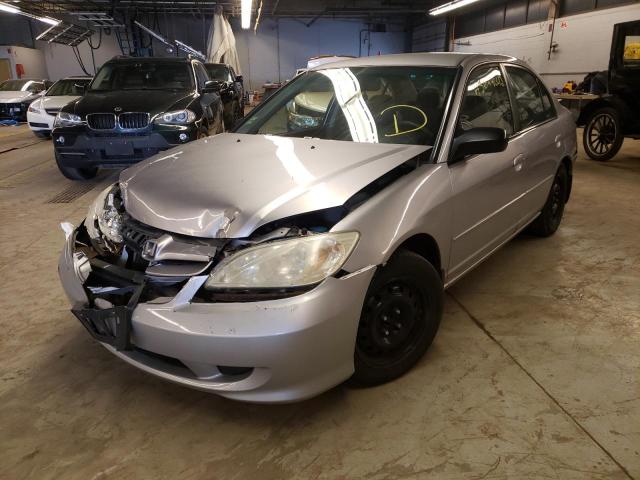 Photo 2 from auction – 2005 HONDA CIVIC LX with VIN 2HGES16515H504764
