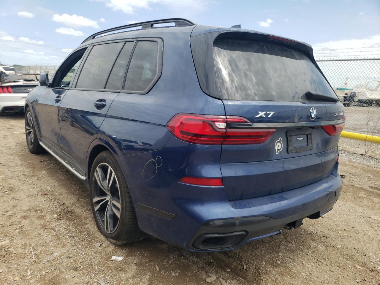 Photo 3 from auction – 2021 BMW X7 XDRIVE4 with VIN 5UXCW2C07M9G71137